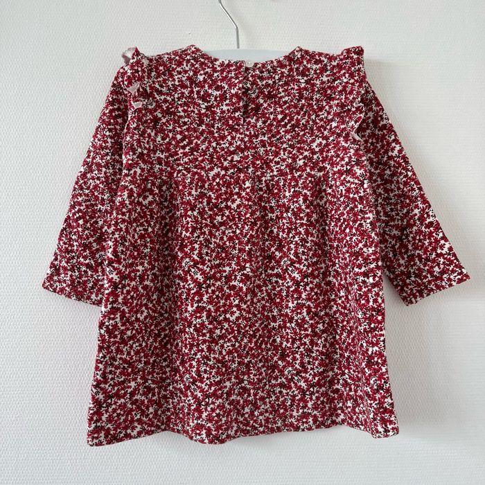 Robe fleurie ZARA - Taille 12-18 mois - photo numéro 2