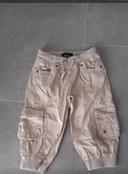 Pantacourt beige taille 12 ans Creeks