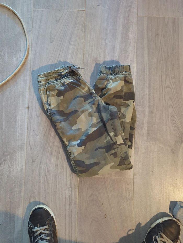 pantalon doublé style militaire - photo numéro 1