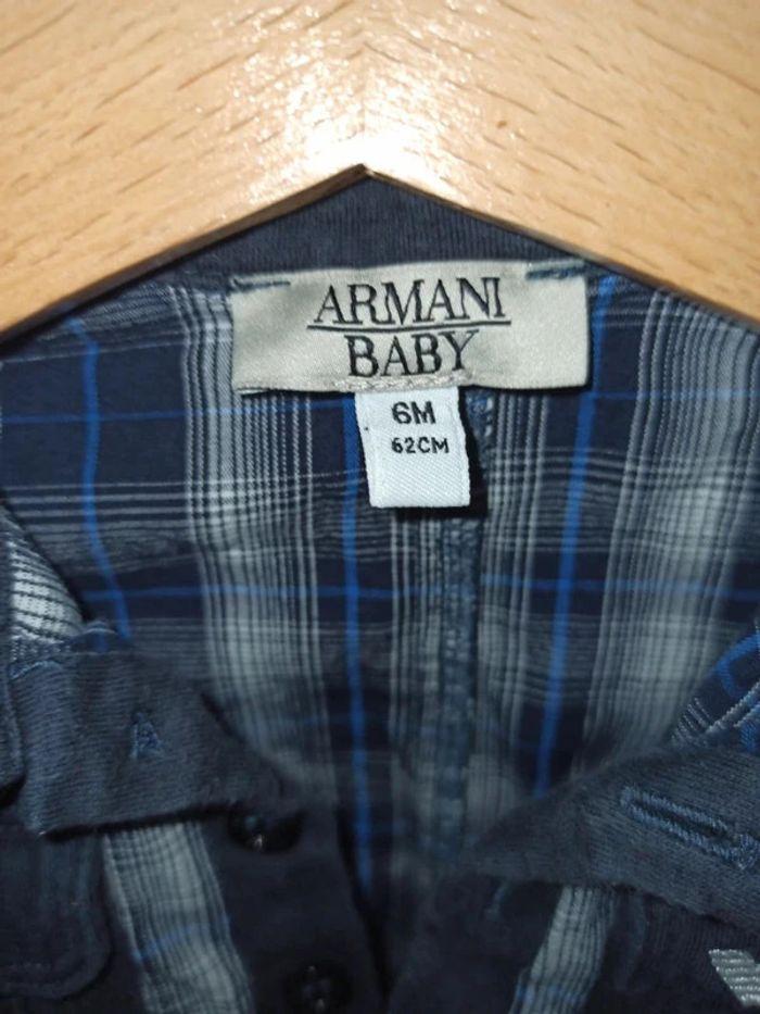 Armani baby barboteuse 6 mois - photo numéro 3