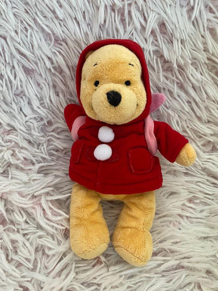 Peluche winnie l'ourson écolier - photo numéro 1