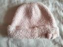 Bonnet enfant rose lacé