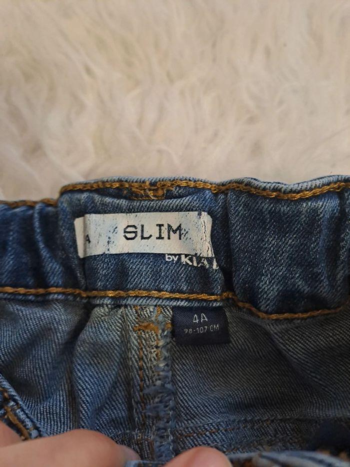 Short en jean slim kiabi 4ans - photo numéro 3