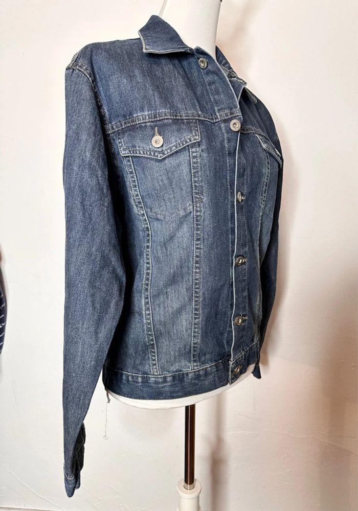 Veste en jean brodée Ikks unisexe taille M - photo numéro 13