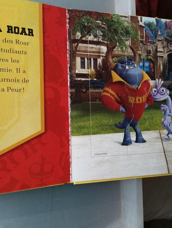 Mon premier livre de 5 puzzles Disney monstres et compagnie - photo numéro 13