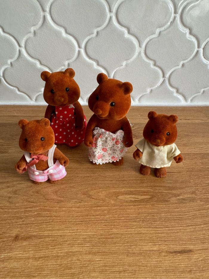 Famille ours maple town calico critters sylvanian families - photo numéro 1