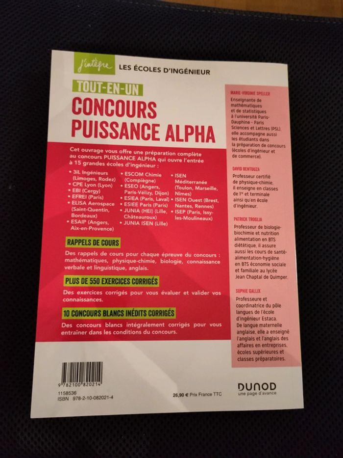 Livre concours puissance Alpha - photo numéro 2