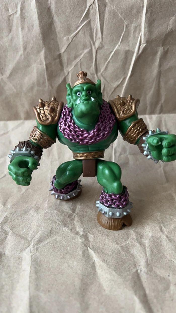 Figurine articulée troll warrior de 9cm - photo numéro 1