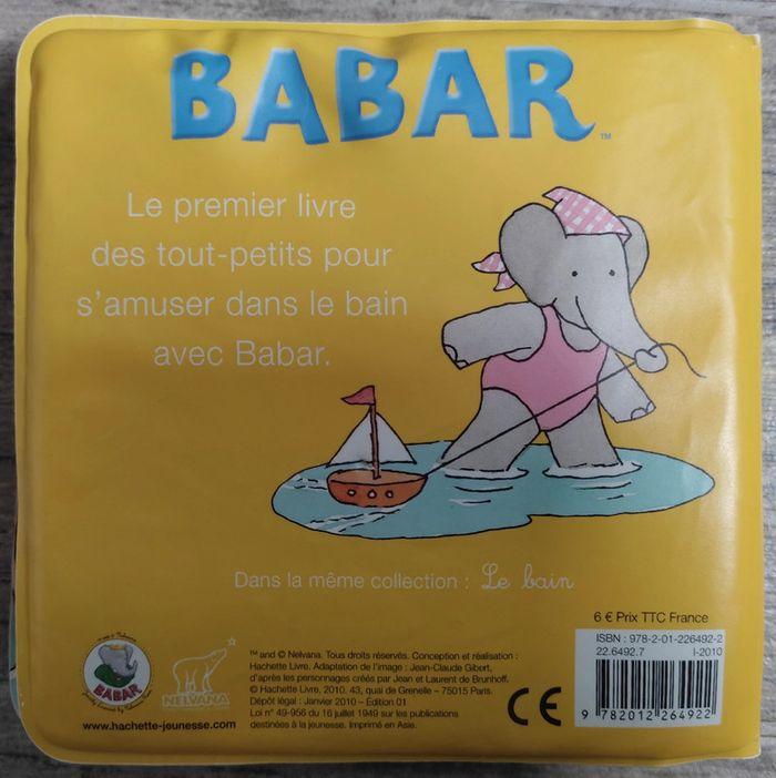 Livre de bain Babar - photo numéro 5