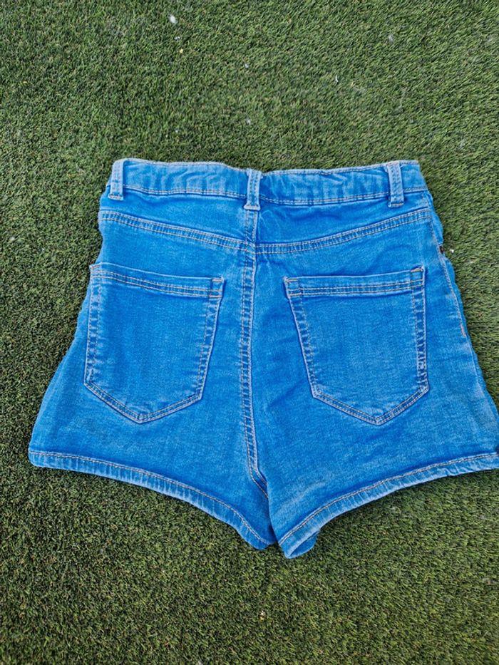 Short bershka taille S 36 bleu - photo numéro 2