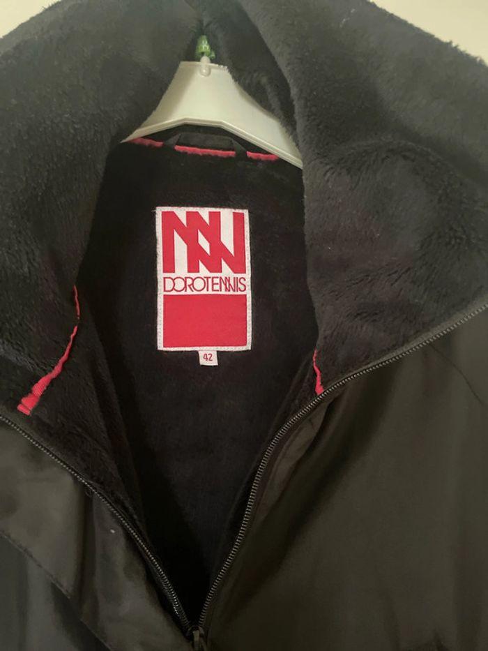 Parka noire molletonné intérieur Dorotennis - photo numéro 3