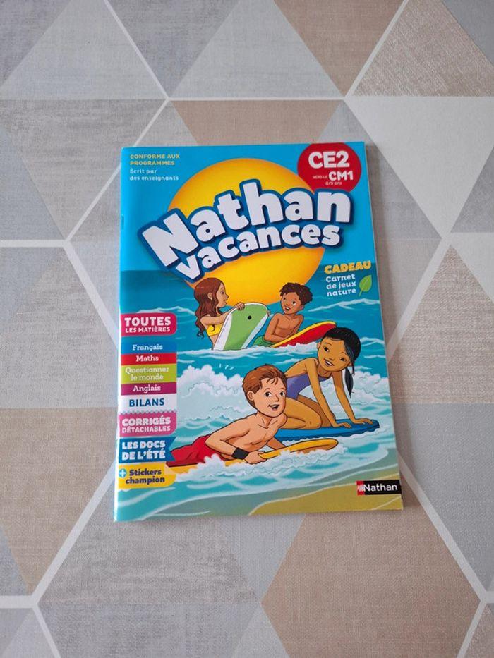 Cahier de vacances - photo numéro 1