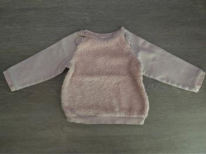 Pull « oreilles » rose Baby club 24 mois - photo numéro 1