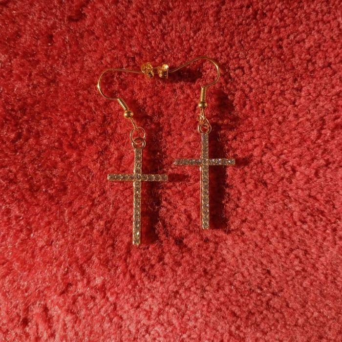 Boucles d'oreilles chrétienne ✝️ - photo numéro 2