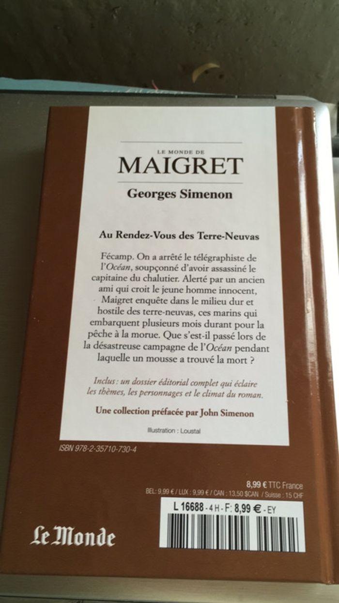 Lot 4 livres Maigret de Georges Simenon - photo numéro 9