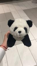 Panda bébé peluche