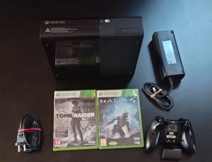 😍Xbox 360 slim E en boite édition halo 4 avec jeux d origine - photo numéro 15