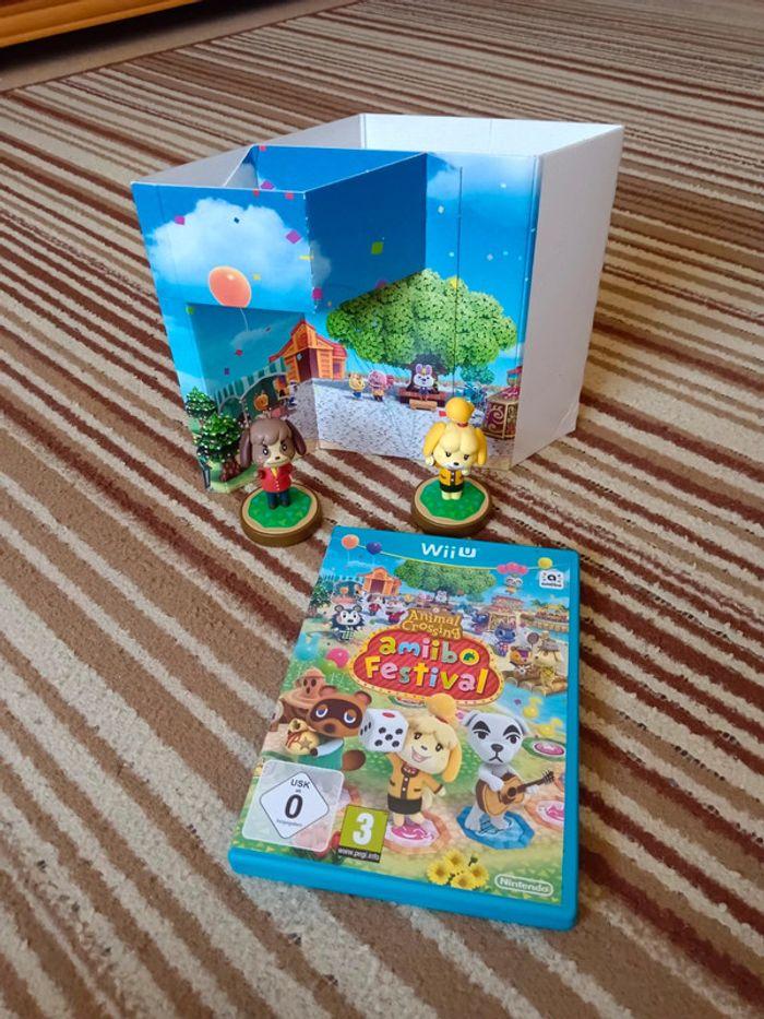 Jeu Wii animal Crossing Amiibo Festival - photo numéro 1