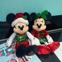 Peluche Mickey minnie noël  2019