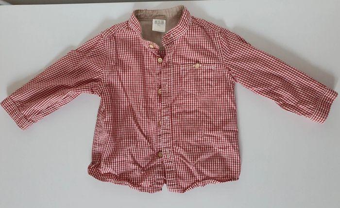 Chemise 6-9 mois Zara baby - photo numéro 1