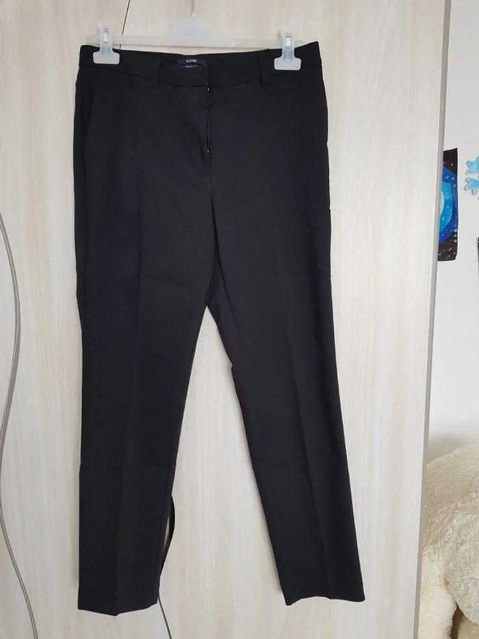 Pantalon noir femme - Taille 40 - Kiabi - photo numéro 1