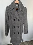 Manteau 3/4 gris femme 40