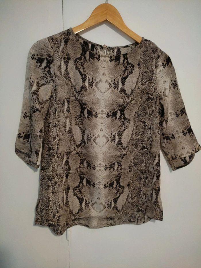 Blouse effet serpent - photo numéro 1