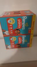 Lot de couches pampers pants taille 5