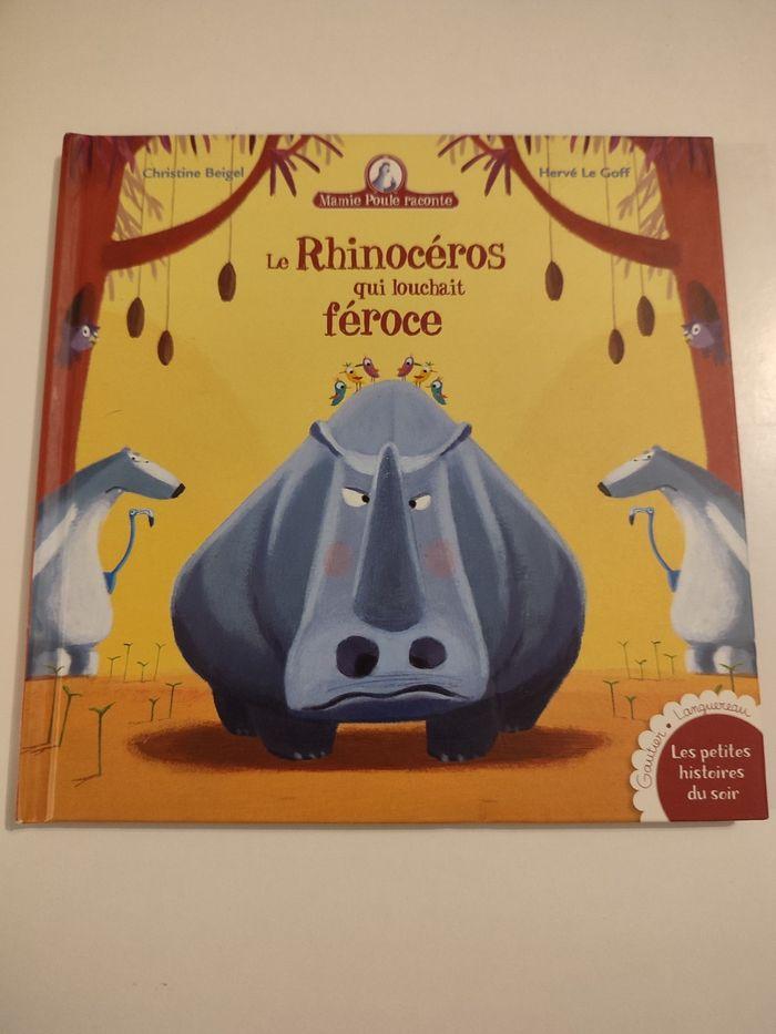 Livre "le rhinocéros qui louchait féroce" - photo numéro 1