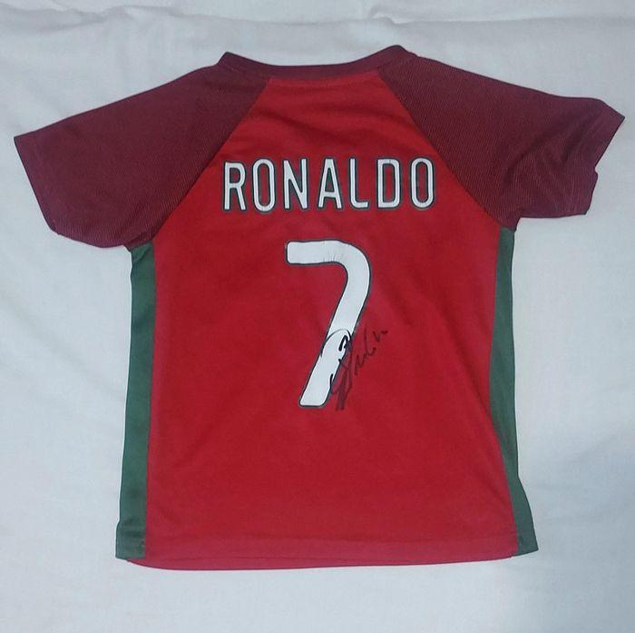 Maillot Portugal Signé Ronaldo - photo numéro 2