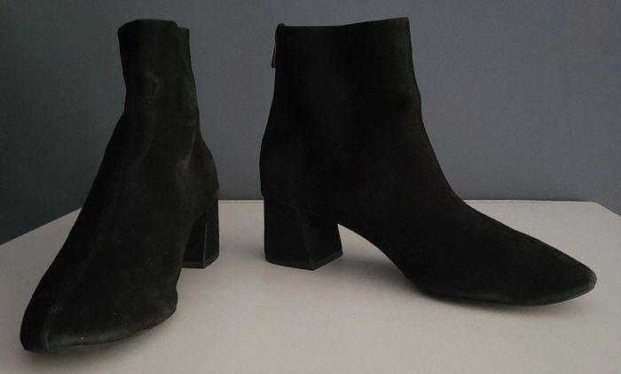 Bottines "Escarpins & Other Stories" noir taille 38 en tres bon etat - photo numéro 16