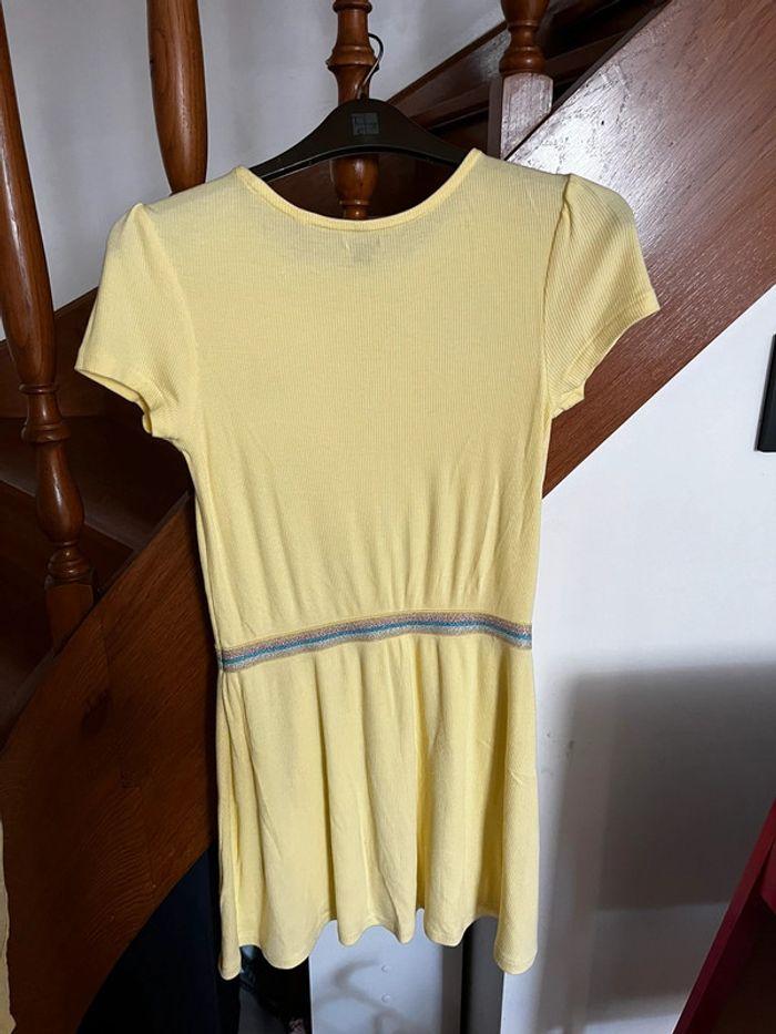 Robe jaune citron taille 10 ans Kiabi - photo numéro 2