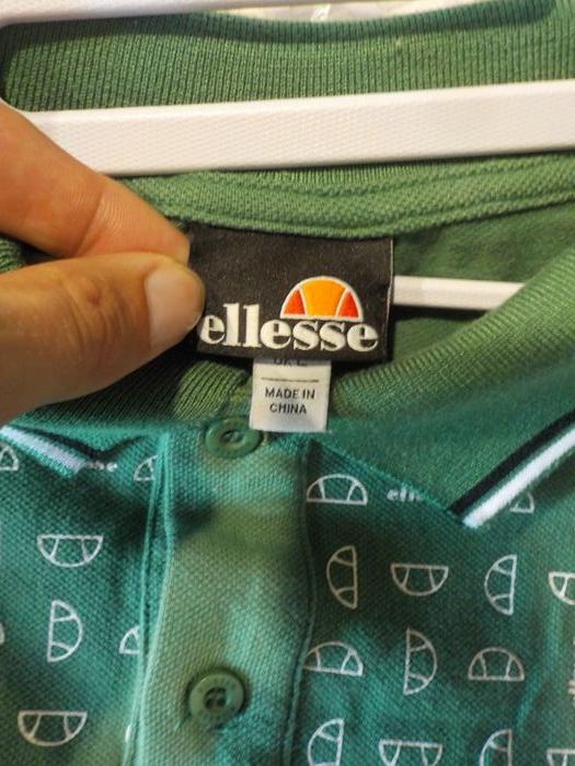 POLO ELLESSE VERT TAILLE L - photo numéro 3