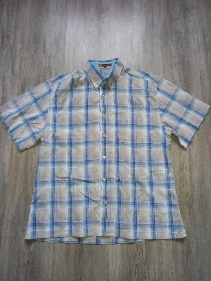 chemise à carreaux ollygan taille 3 ( taille L) - photo numéro 1