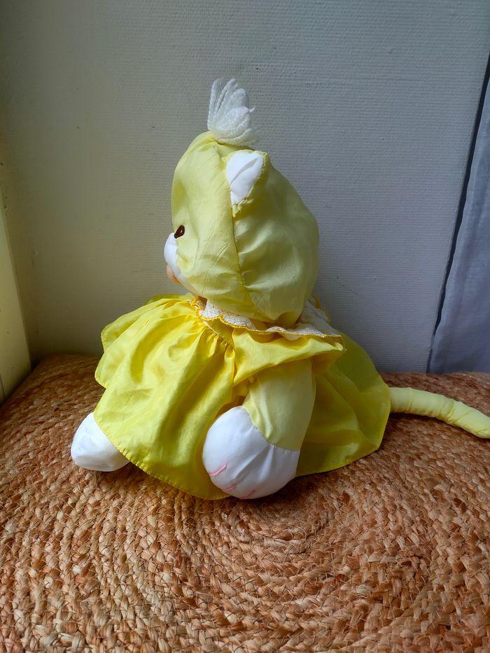 Peluche chat jaune Puffalump vintage - photo numéro 2