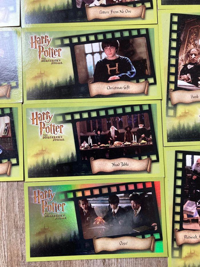 Lot de 12 cartes Harry Potter a l’école des sorciers Wizards 2001 - photo numéro 6