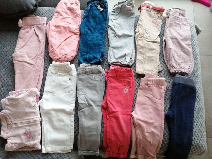 Lot pantalons 12 mois