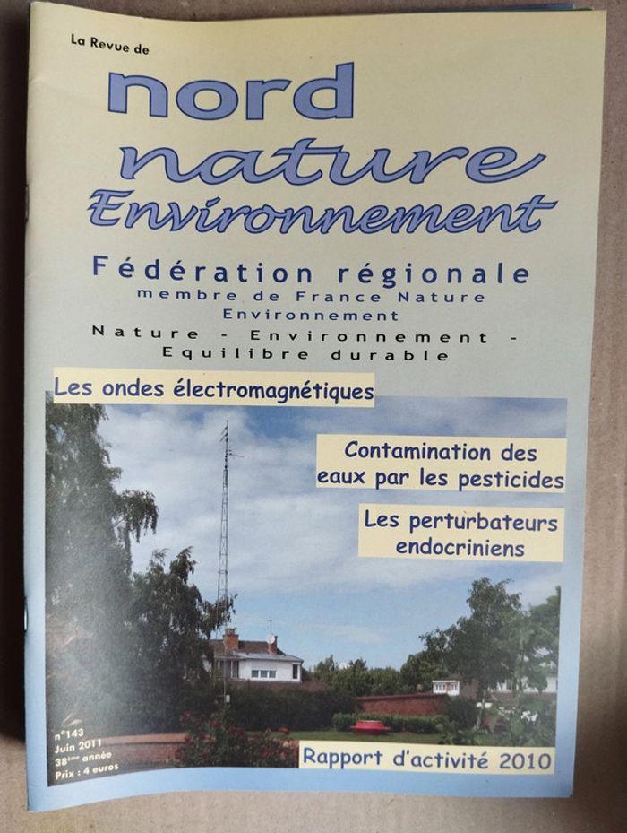 Lot de 9 revues Nord Nature Environnement - photo numéro 3