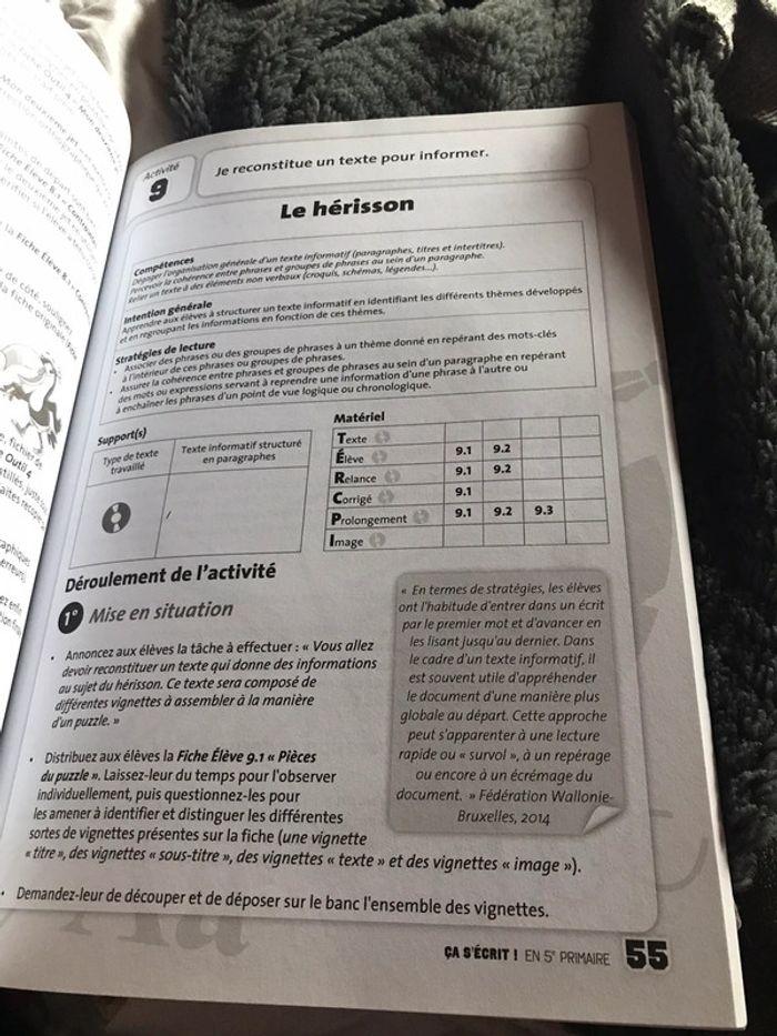 Ça s’écrit et ça se lit aussi 5 ème primaire - photo numéro 5