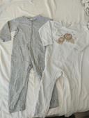 Lot 2 pyjamas ouverture devant 36m • H&M