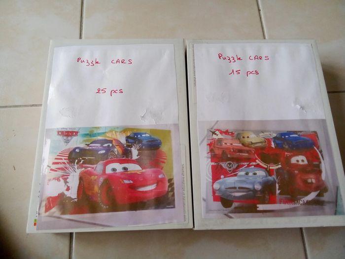 lot puzzles cars