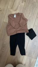 Lot sweat et 2 leggings hm