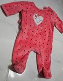 Pyjama bébé fille Gémo 1 mois