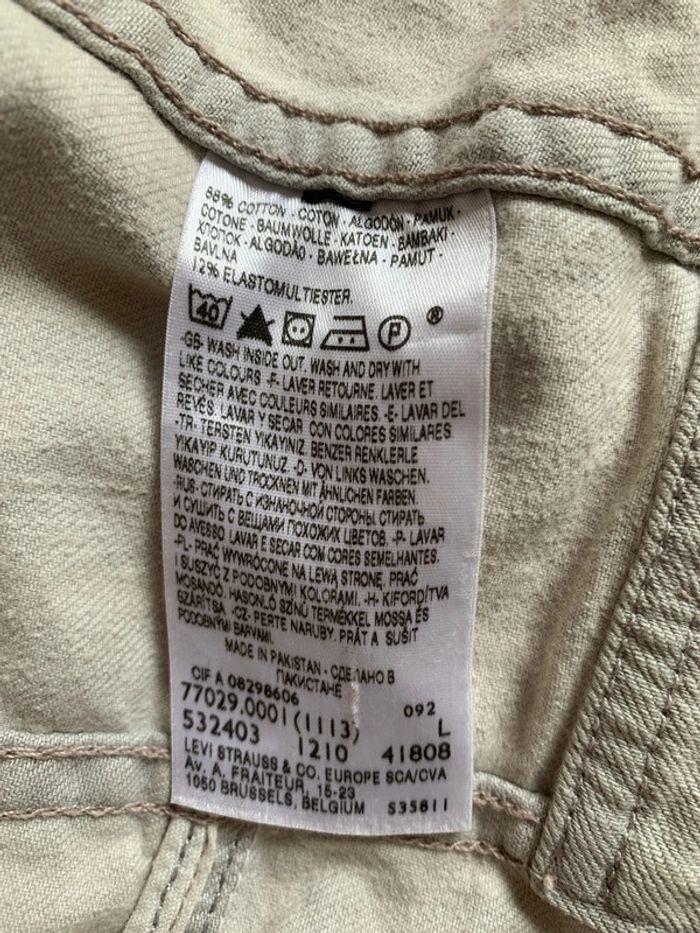 🛑 veste en jean Lévis 🛑 taille L - photo numéro 8