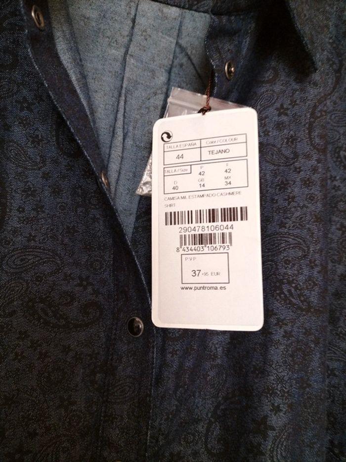 Chemise Punto Roma avec motif 44 - photo numéro 2