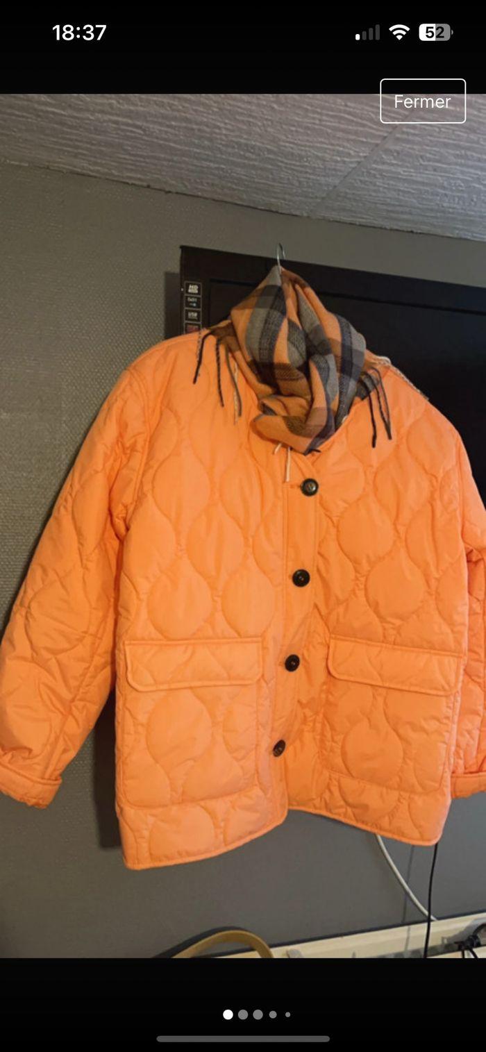 Veste orange - photo numéro 1