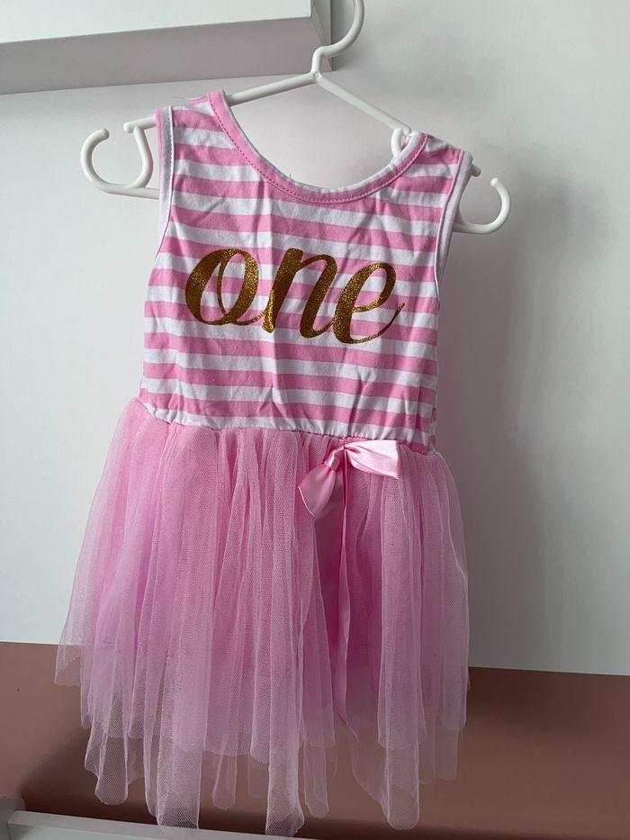 Robe bébé fille en tulle ONE - photo numéro 1