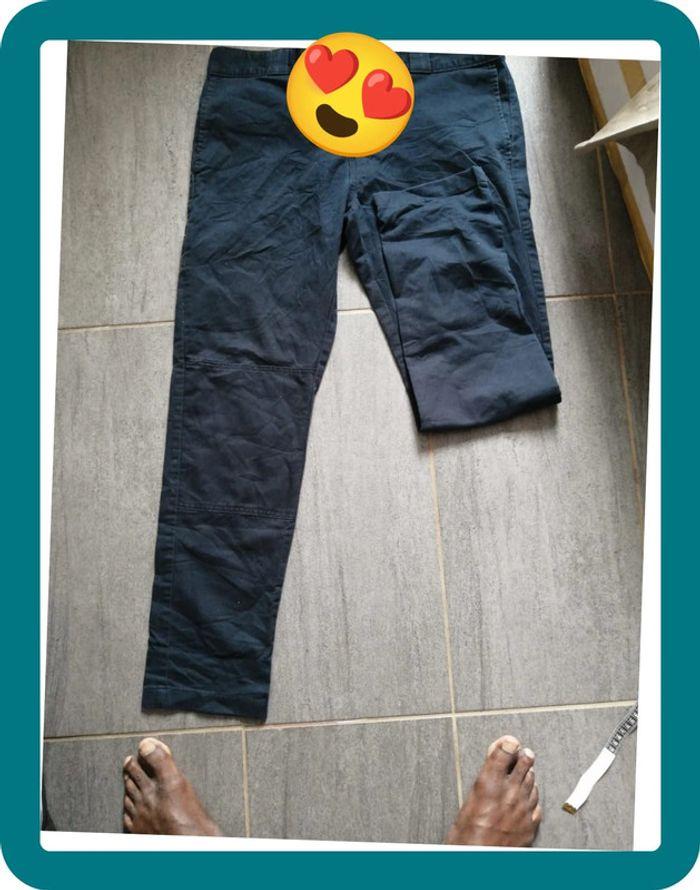 Pantalon bleu dickies taille 48 hauteur 107 cm - photo numéro 2