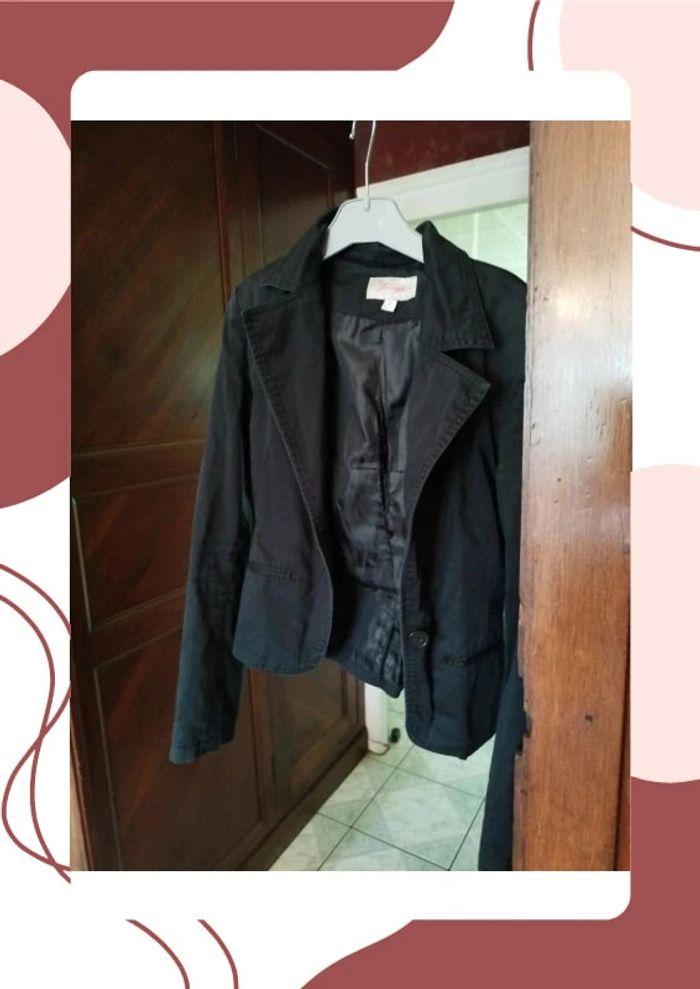 Veste blazer noire Jennyfer taille S/36 - photo numéro 6