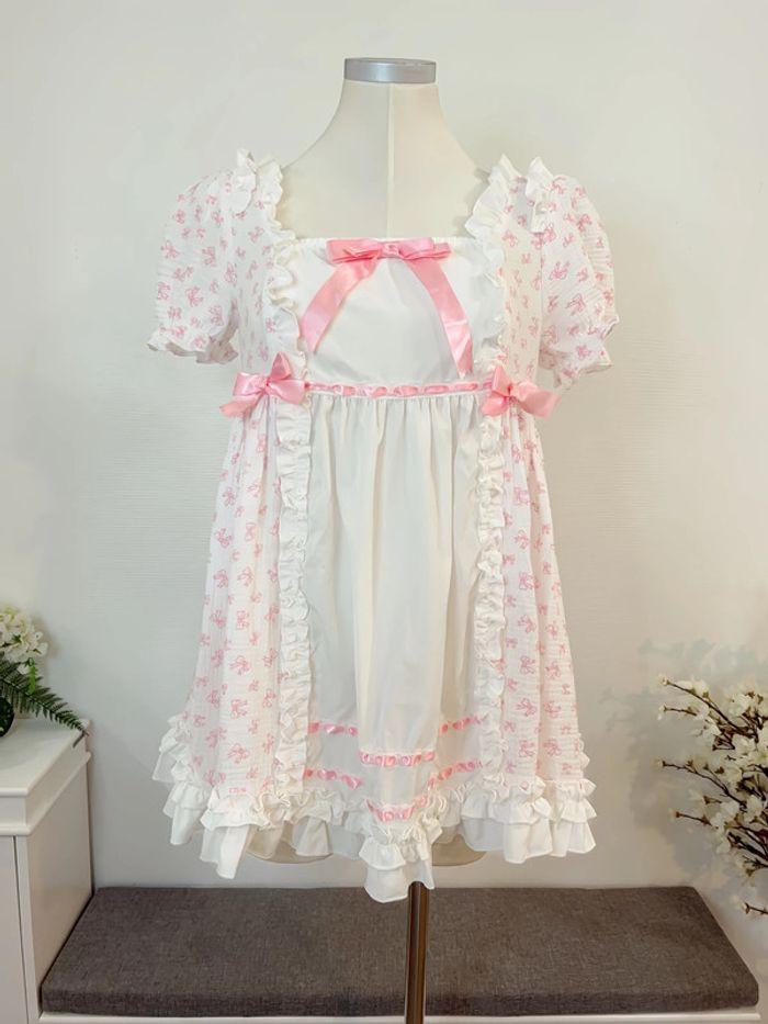 Dress Robe Pyjamas Lolita Cute Kawaii Princess Barbie Pink - photo numéro 1